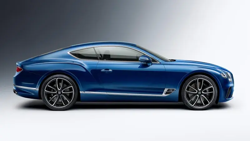 bentley Continental GT zijaanzicht