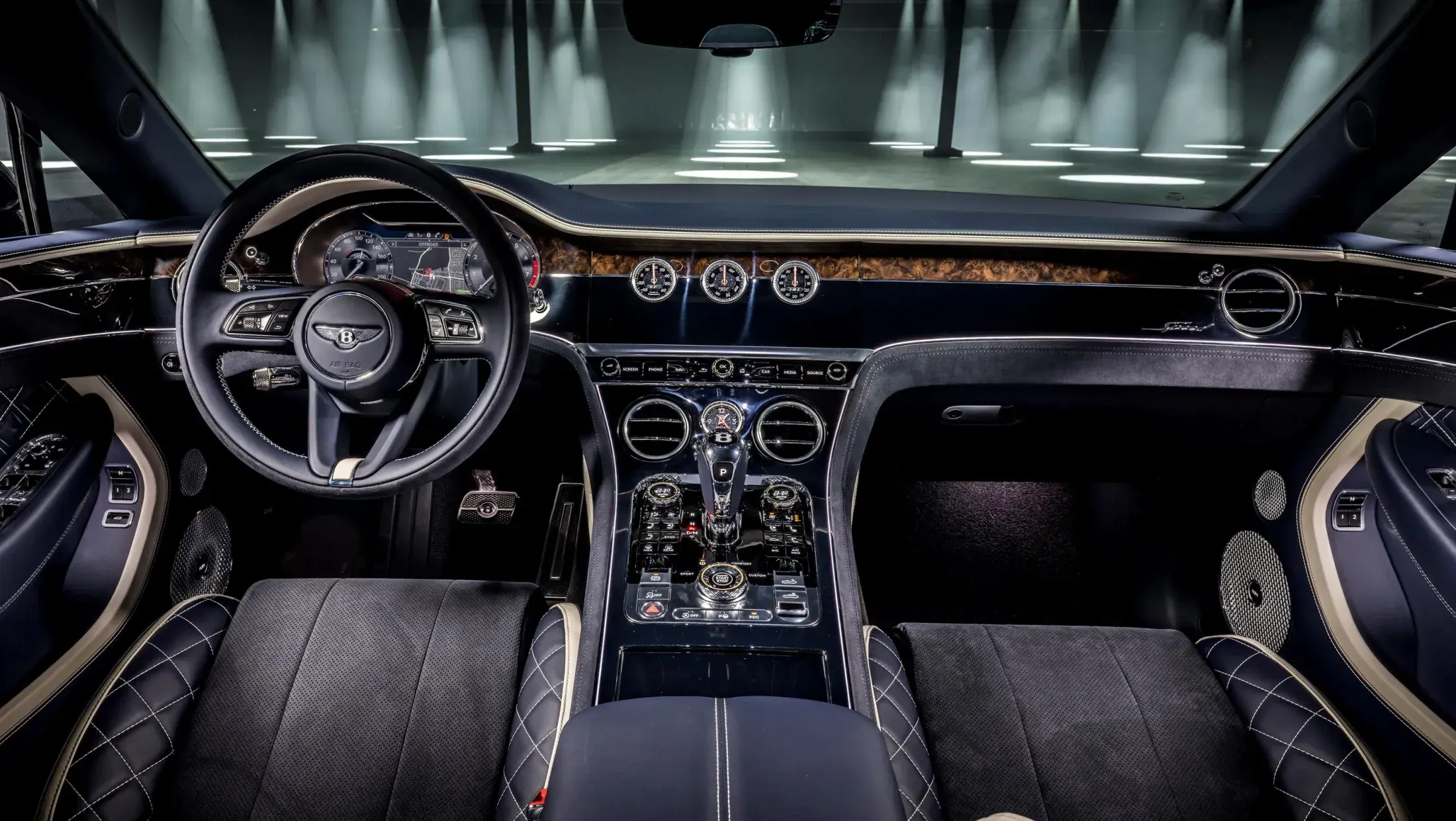 BEntley Continental GT Speed Convertible interieur
