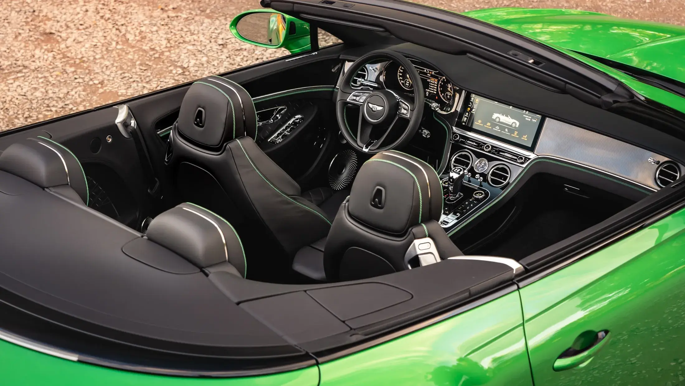 Bentley Continental GT Convertible interieur